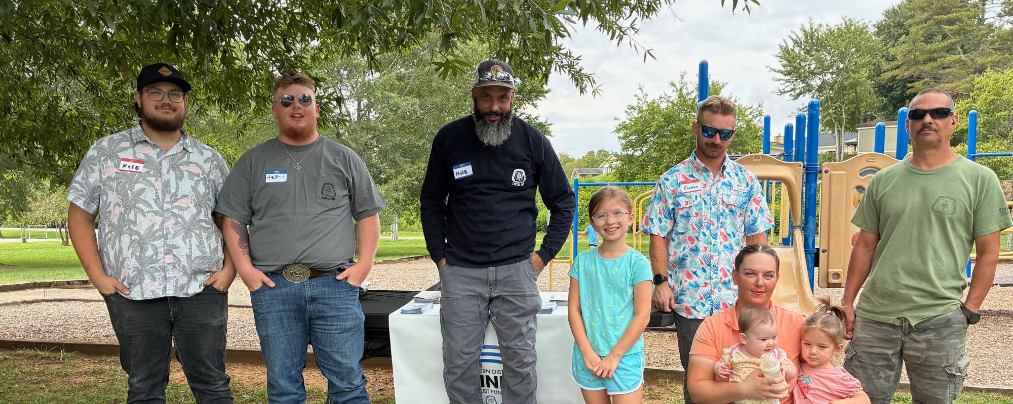 Local 50 Members Turn Out for Local Labor Day Event